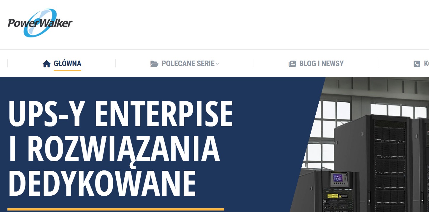 PowerWalker z nową polską stronę internetową