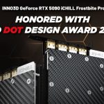 INNO3D GeForce RTX 5090 FROSTBITE PRO z nagrodą Red Dot Design Award 2026