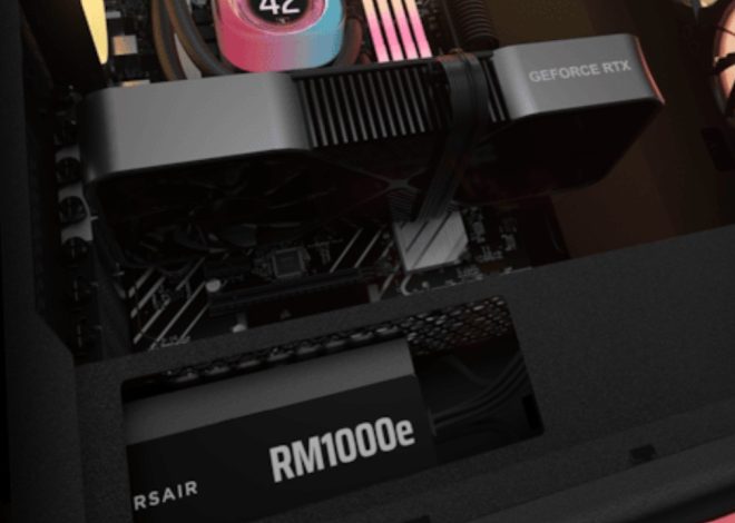 CORSAIR wprowadza serię zasilaczy RMe Platinum z przewodem ThermalProtect 12V-2×6 dla lepszej ochrony GPU