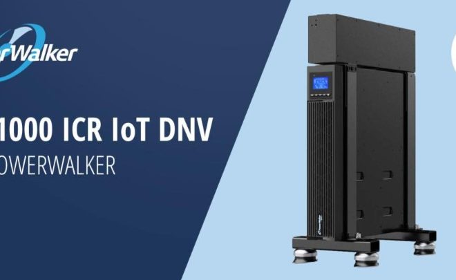 PowerWalker VFI 1000 ICR IoT DNV — zasilanie awaryjne online do zastosowań morskich i offshore