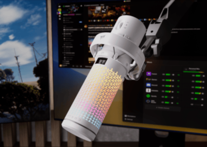 CORSAIR wprowadza swój pierwszy gamingowy mikrofon pojemnościowy USB klasy premium — VOXARA
