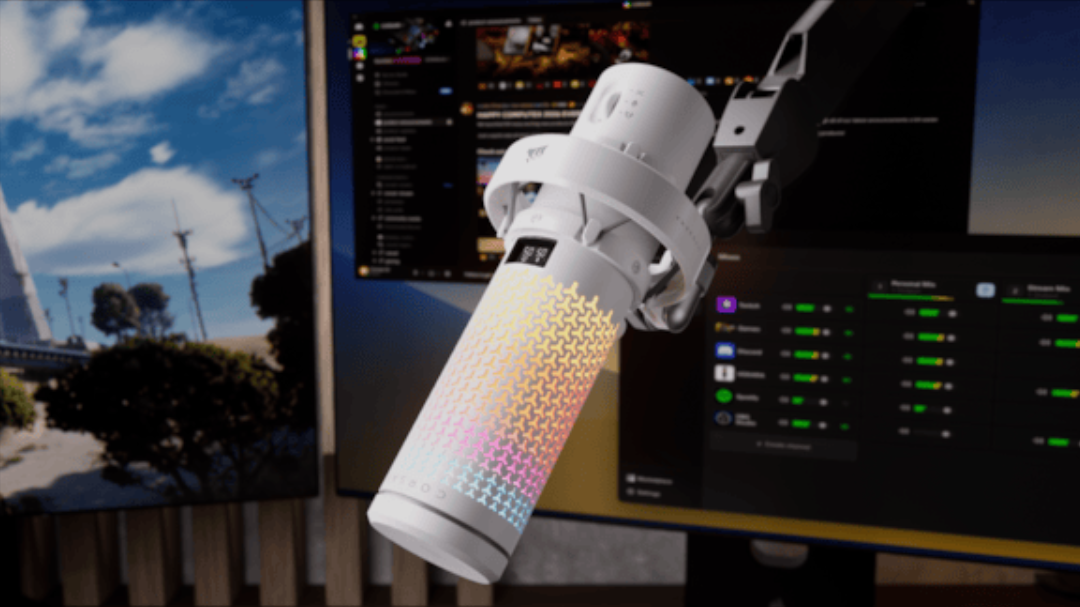 CORSAIR wprowadza swój pierwszy gamingowy mikrofon pojemnościowy USB klasy premium — VOXARA